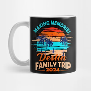 Making Memories 2024 Destin Florida Family Trip Vacation Mug